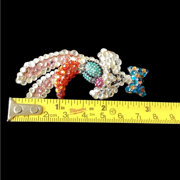 1987 Wendy Gell Roger Rabbit
Swarovski Crystal Brooch (t65) - Picture 4 of 7
